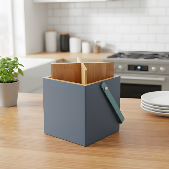 Wooden Utensil Holder